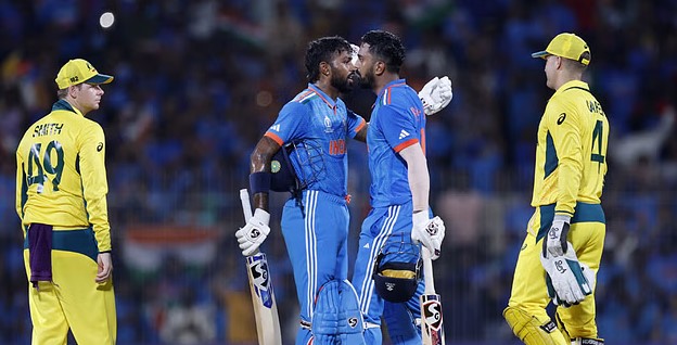 ওয়ানডে ২০২৩ বিশ্বকাপে ভারতের প্রথম জয়।